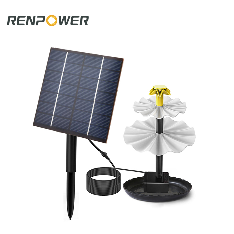 Edit Factory Direct Supply Solar Water Pump Fountain, Pool Fountain, Rockery Fountain, Fish Tank Water Circulation